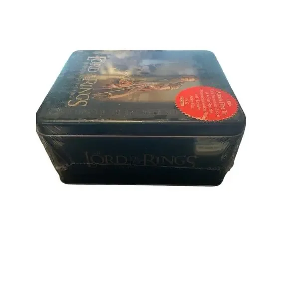 LORD RINGS RETURN OF THE KING 2003 COLLECTIBLE ACTION FLIPZ TIN UK ARAGORN HORSE - Picture 4 of 6